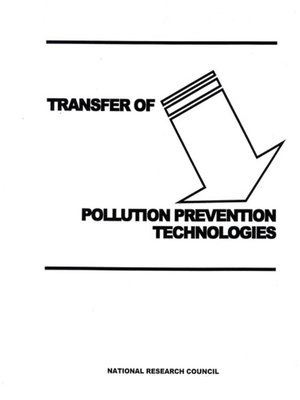 cover image of Transfer of Pollution Prevention Technologies